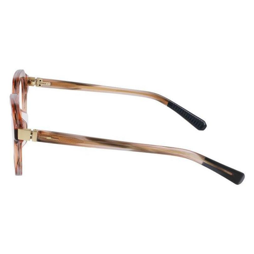 New SHINOLA by Flexon SH-15001 690 Mink Horn Eyeglasses 50/22/145 - Picture 3 of 4